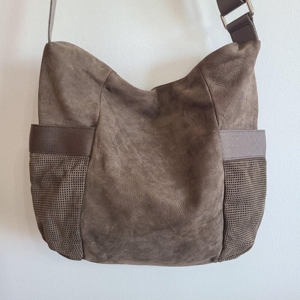 Vintage Mandarina Duck Women's black Leather Shoulder Bag - Picture 3 of 10